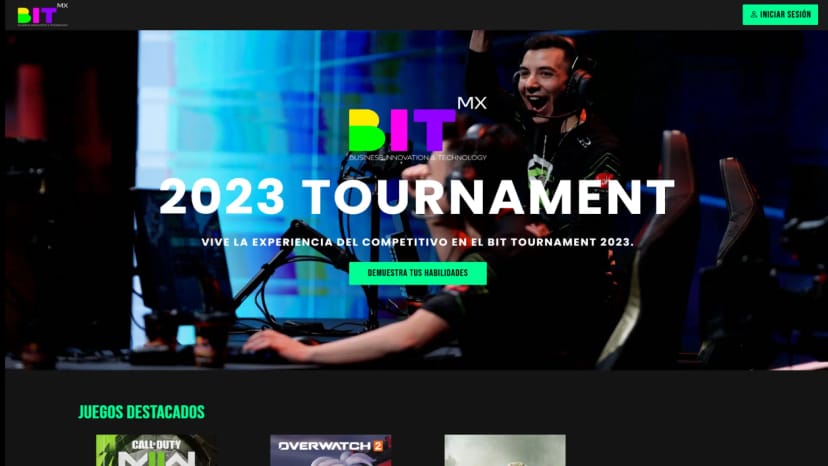 Captura de pantalla de BIT Tournament 2023