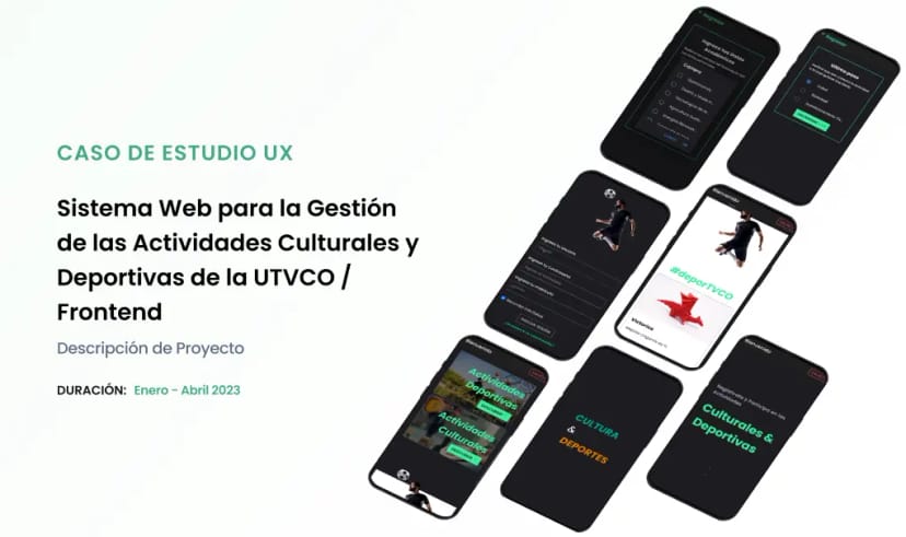 Captura de pantalla de Diseño de Sistema Web de Gestión de Actividades